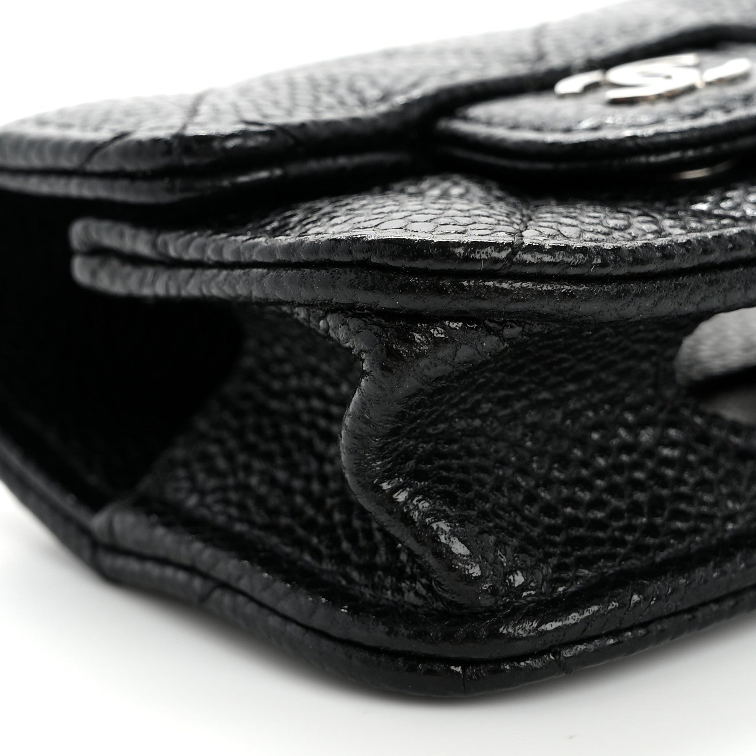 Chanel Caviar Quilted Airpods Pro Case Black 10 of 12