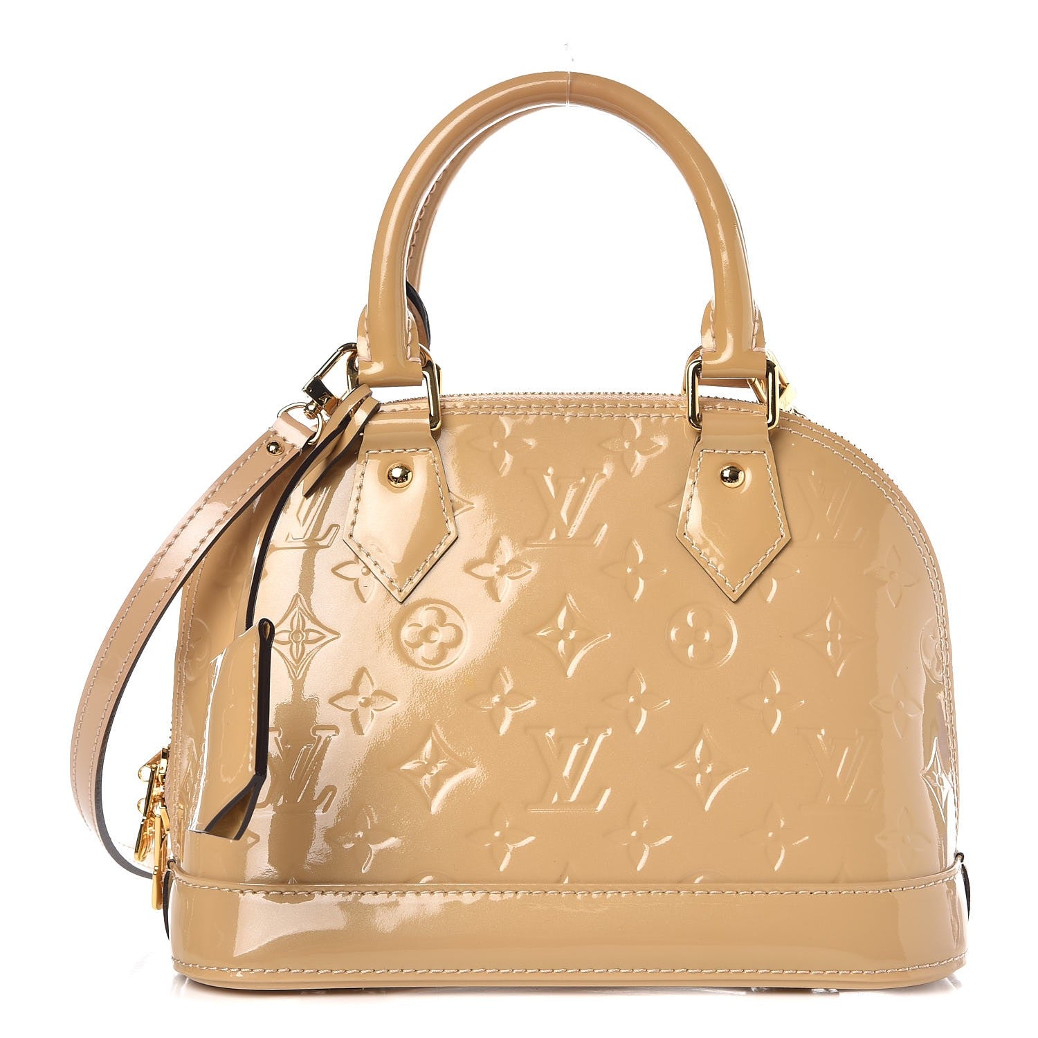 Louis Vuitton Vernis Alma BB Dune 1 of 8