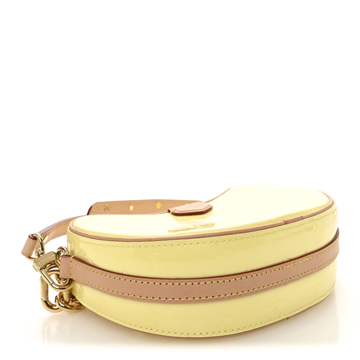 Vernis Croissant PM NM Pochette Chic And Yellow