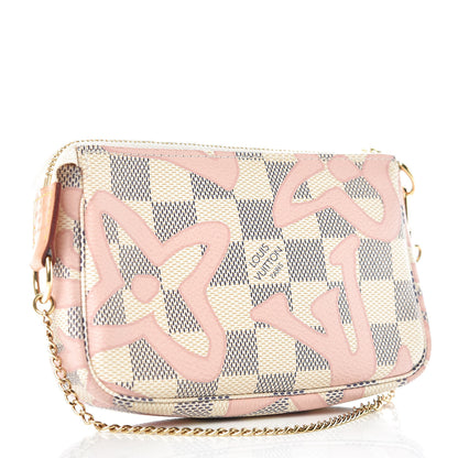 Louis Vuitton Damier Azur Tahitienne Mini Pochette Accessories 3 of 7