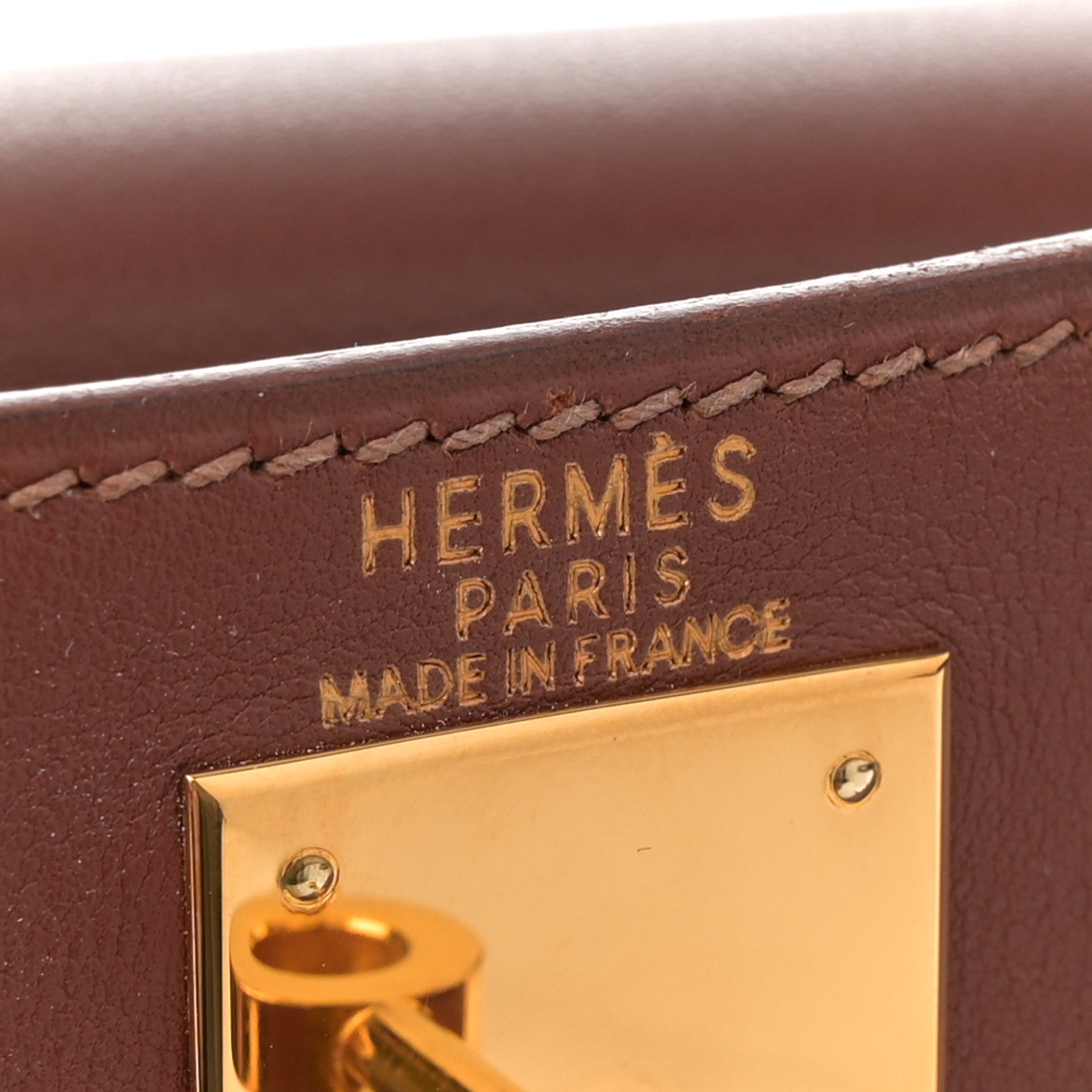 Hermes Gulliver Kelly Retourne 28 Noisette 6 of 13