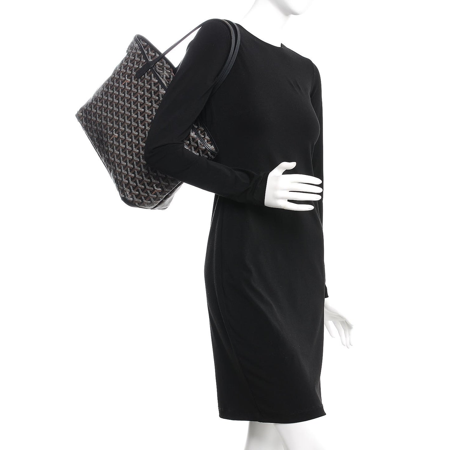 Goyardine Artois PM Black