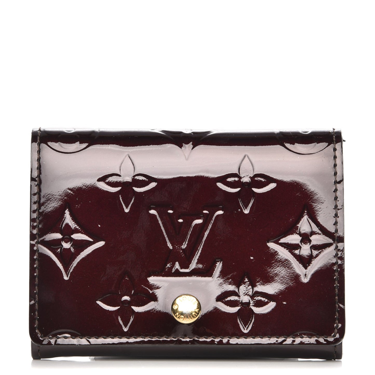 Vernis Business Card Holder Amarante
