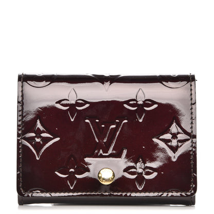 Louis Vuitton Vernis Business Card Holder Amarante 1 of 11