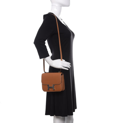 Hermes Epsom Constance 18 Gold 2 of 19