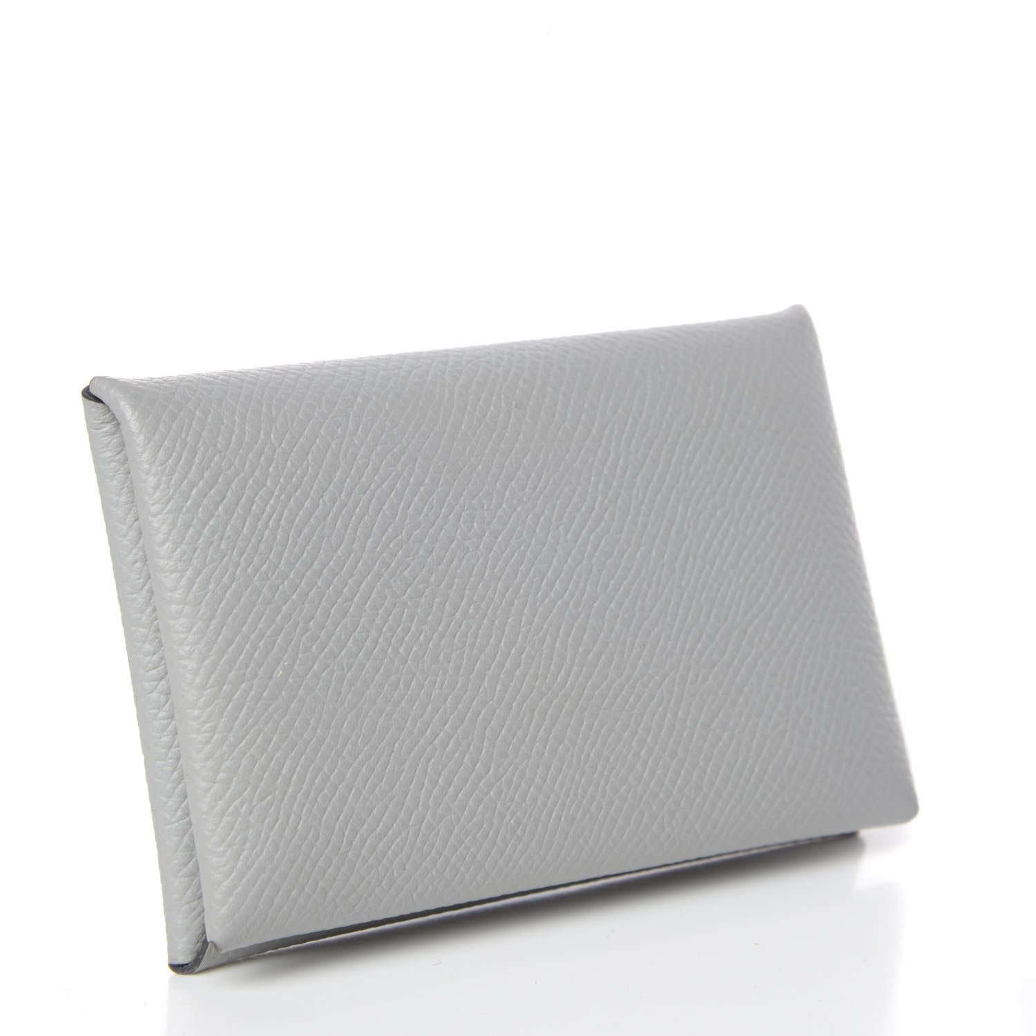Hermes Epsom Verso Calvi Card Case Bleu Glacier Bleu Brighton 3 of 9