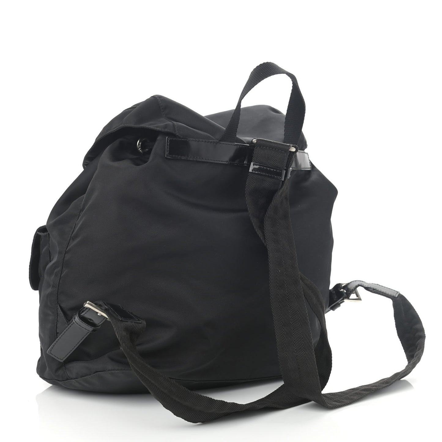 Nylon Vela Medium Backpack Black