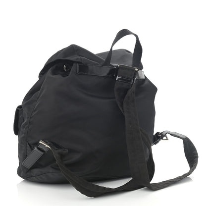 Prada Nylon Vela Medium Backpack Black 3 of 11