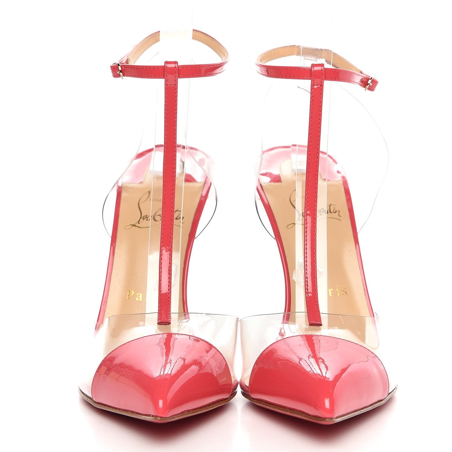 Patent PVC Nosy 100 Pumps 38 Begonia