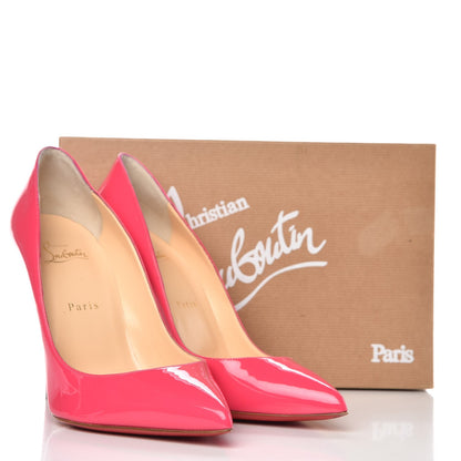 Christian Louboutin Patent Pigalle Follies 100 Pumps 41 Pinky 13 of 13
