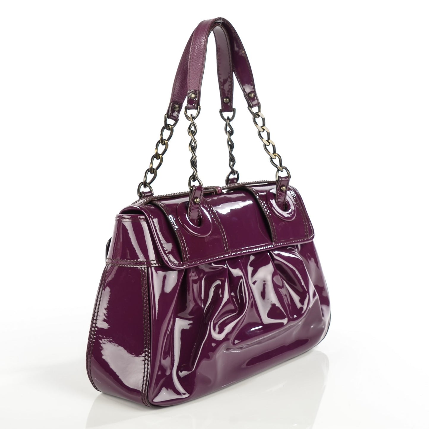 Patent B Bag Purple