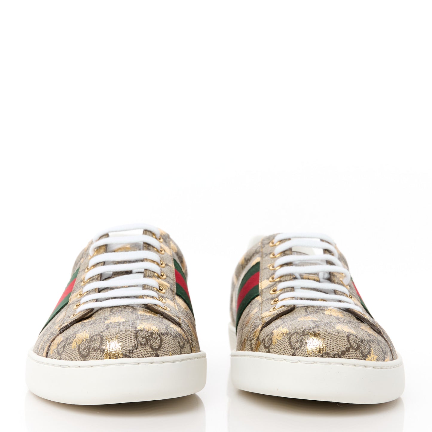 GG Supreme Monogram Ayers Mens Ace Bee Sneaker 10.5