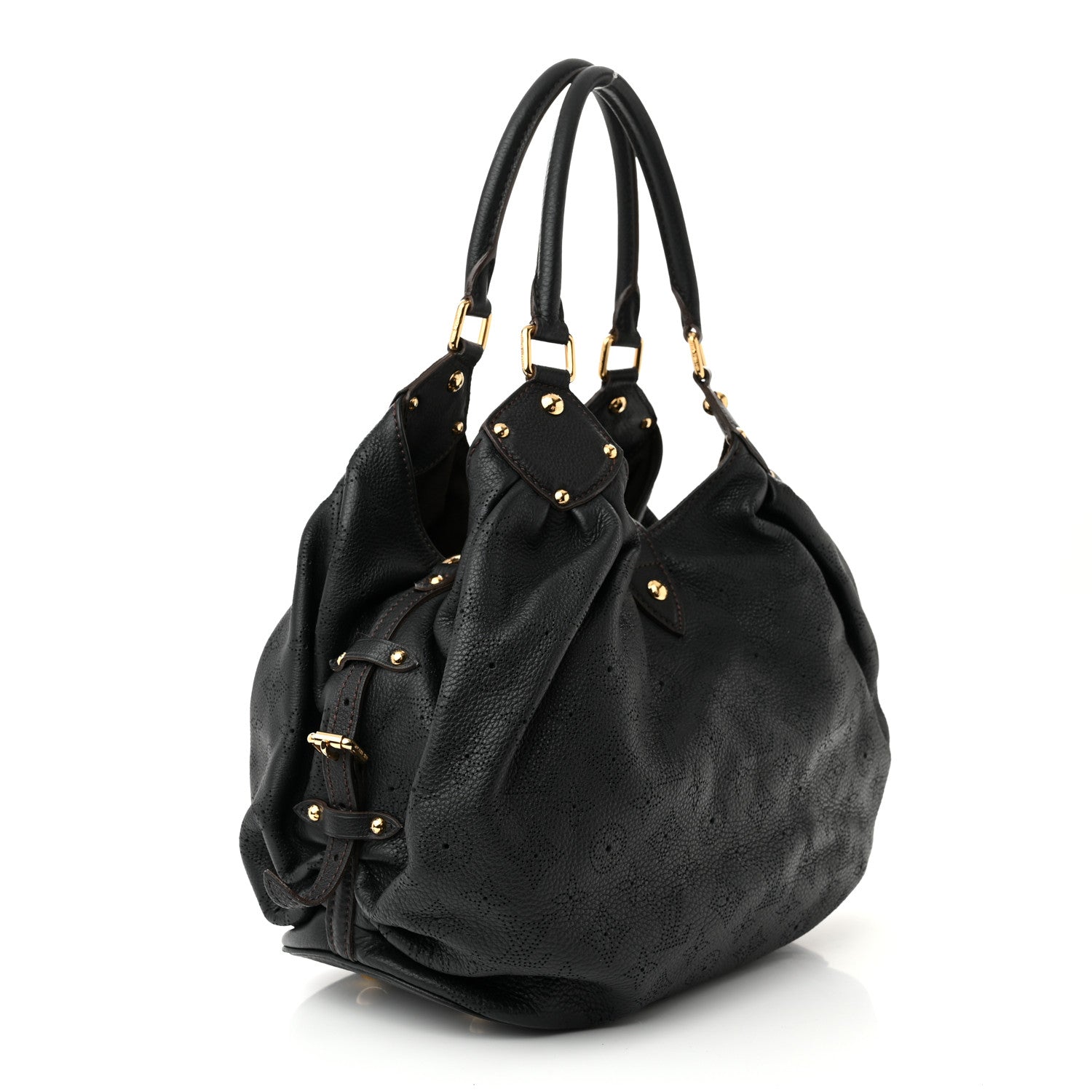 Louis Vuitton LOUIS VUITTON Mahina L Black 3 of 11