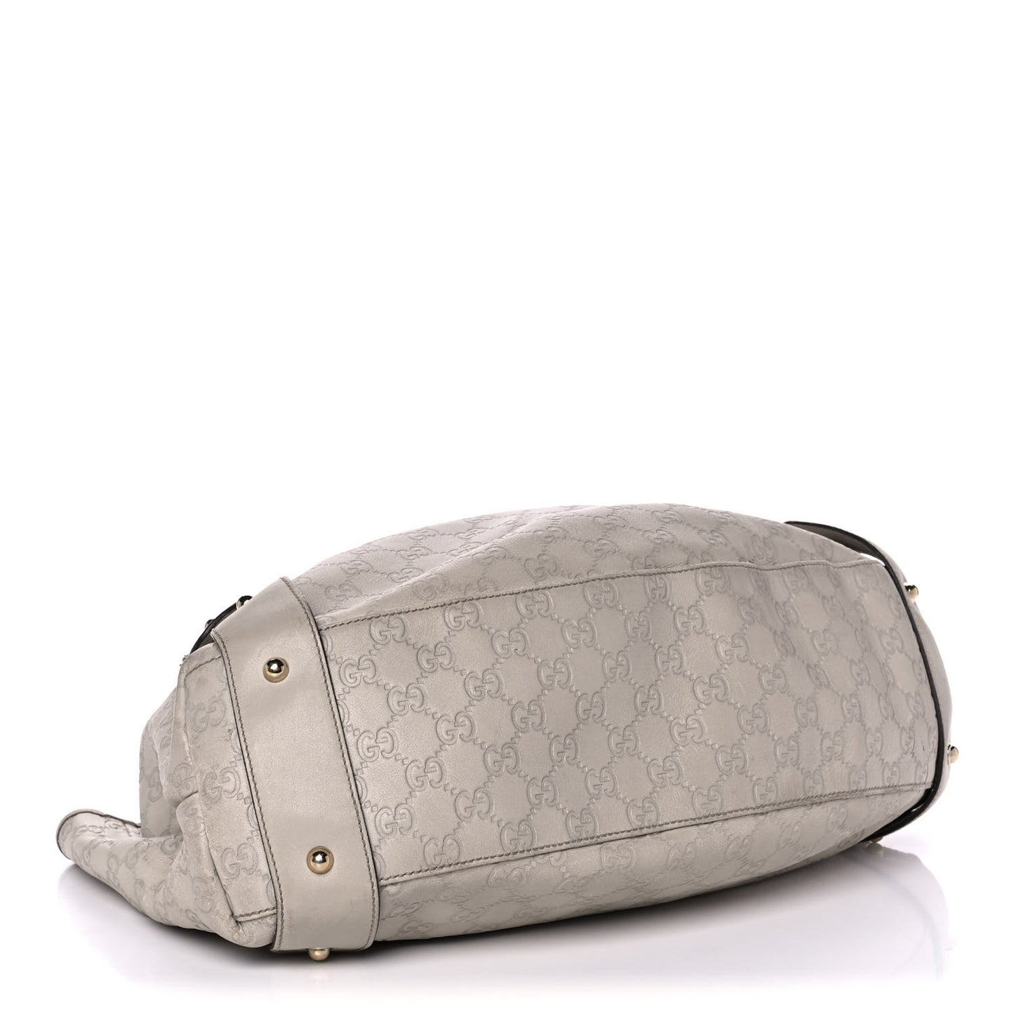 Guccissima Medium Pelham Shoulder Bag Off White