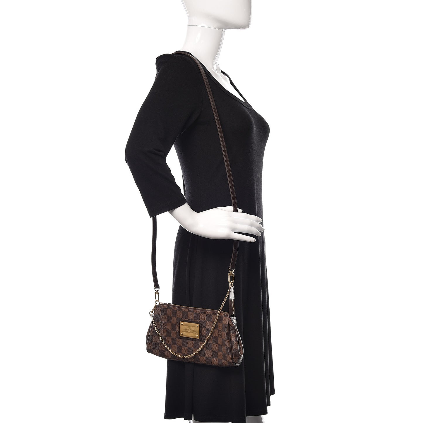 Damier Ebene Eva Clutch