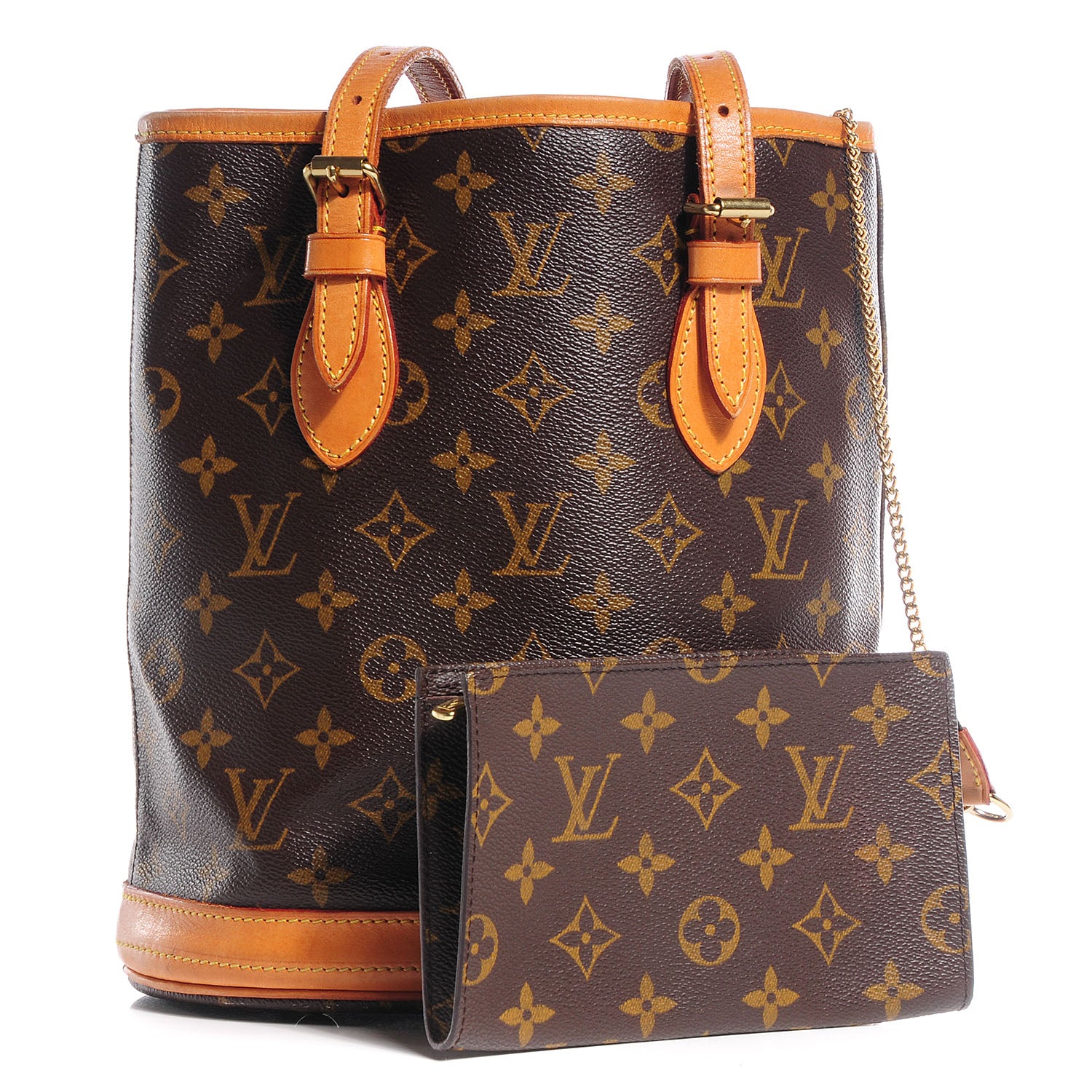 Louis Vuitton Monogram Petit Bucket 23 8 of 8