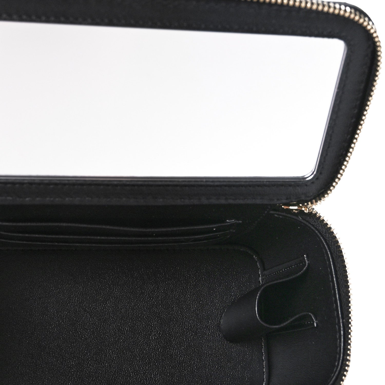 Chanel Lambskin Quilted Pick Me Up Vanity Case Black 5 of 10