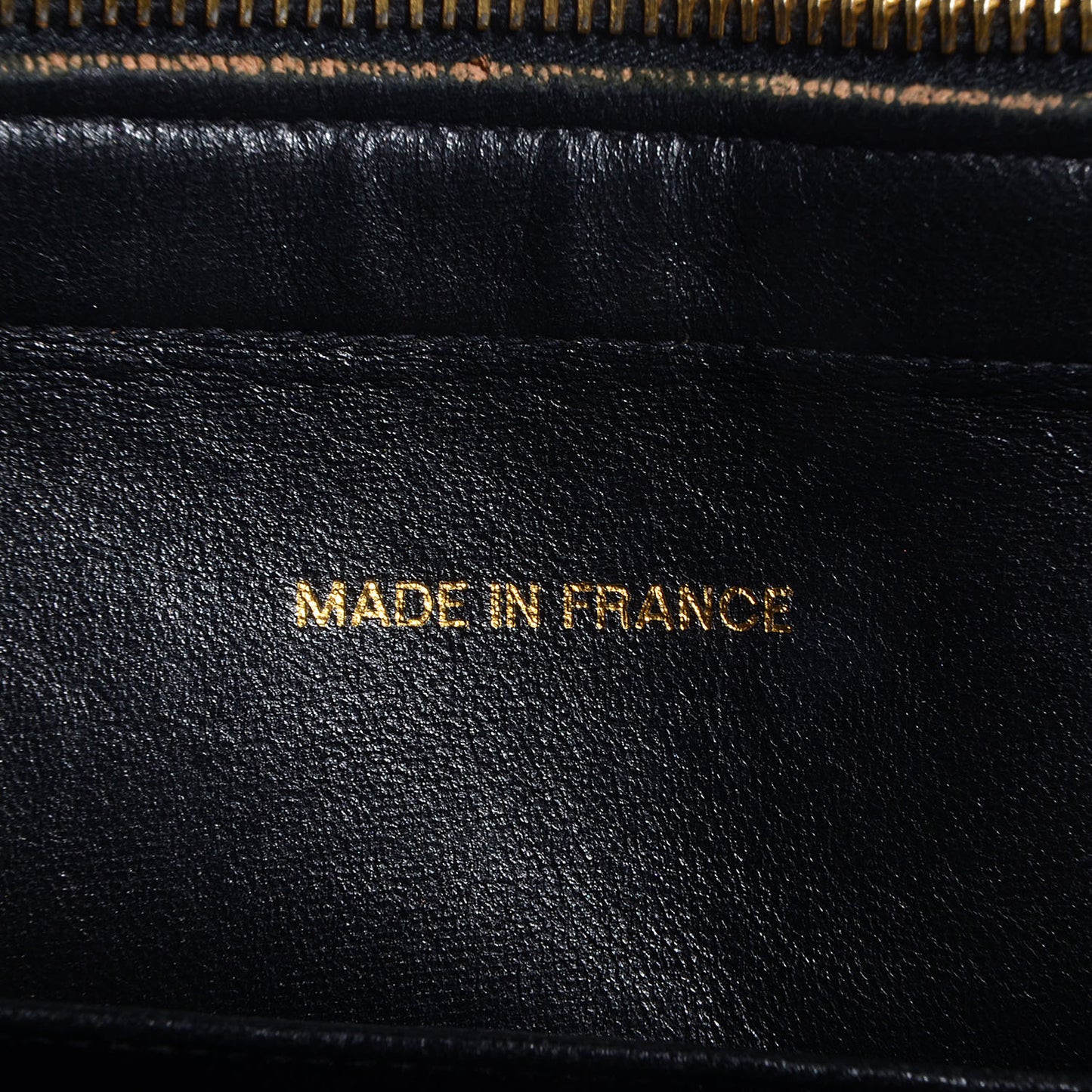 Lambskin Quilted Shoulder Bag Black