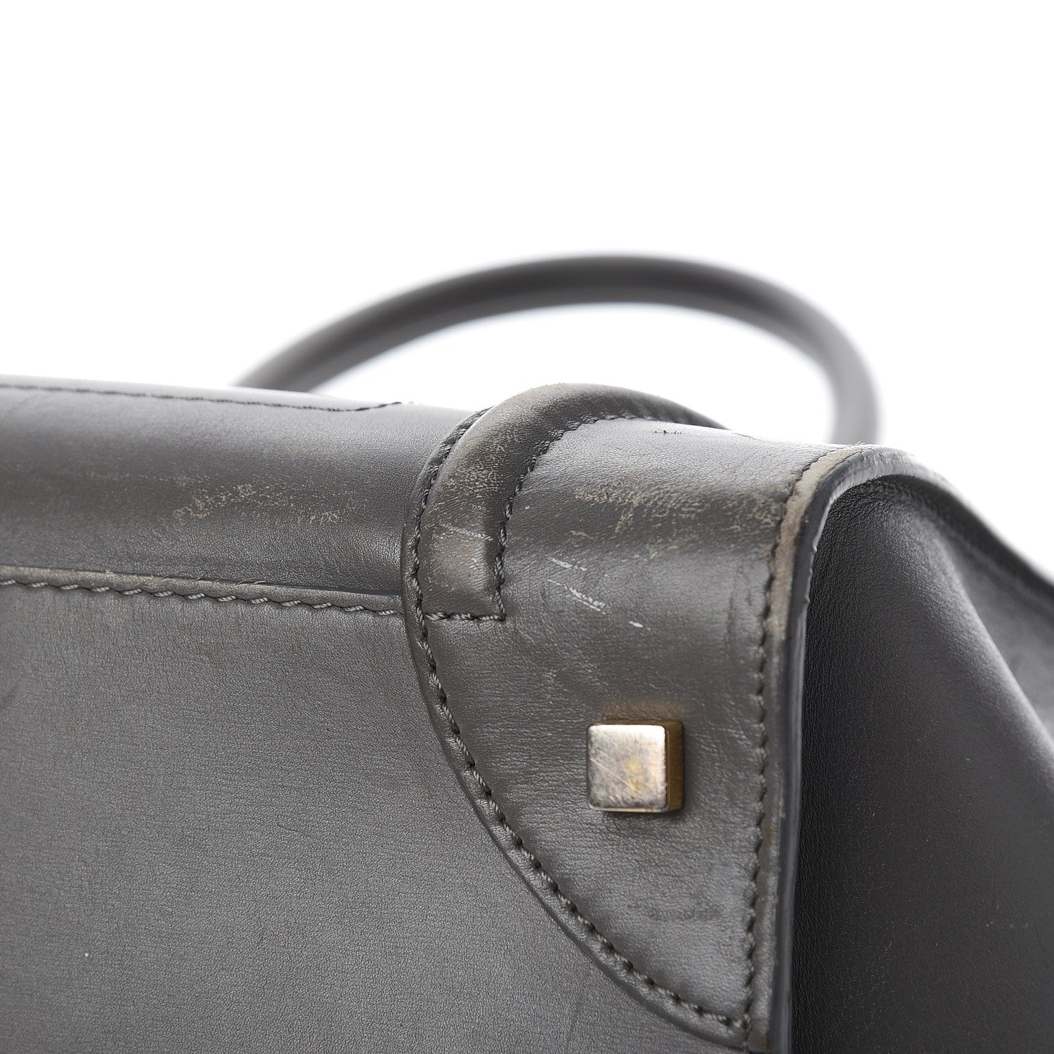 Celine Smooth Calfskin Mini Luggage Smoke 6 of 30