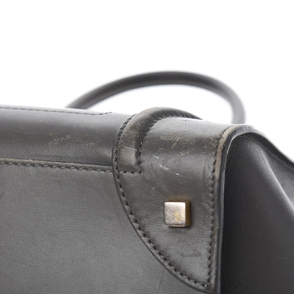 Celine Smooth Calfskin Mini Luggage Smoke 6 of 30