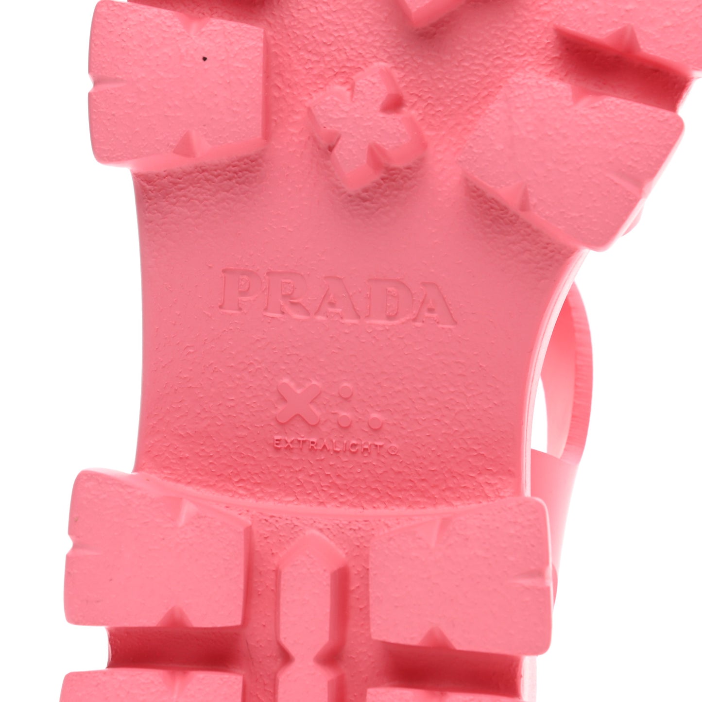 Foam Rubber Metal Triangle Logo Monolith 55mm Cage Sandals 40 Begonia