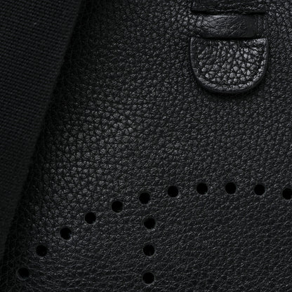 Hermes Taurillon Clemence Evelyne III PM Black 6 of 9
