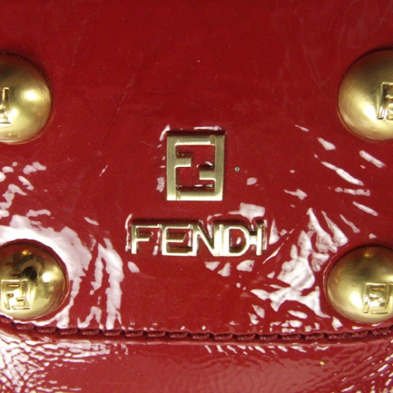 Fendi Vitello Naplak Oversized Bag De Jour Rosso 13 of 13