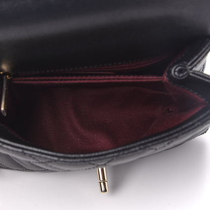 Chanel Caviar Quilted Extra Mini Coco Handle Flap Black 4 of 11