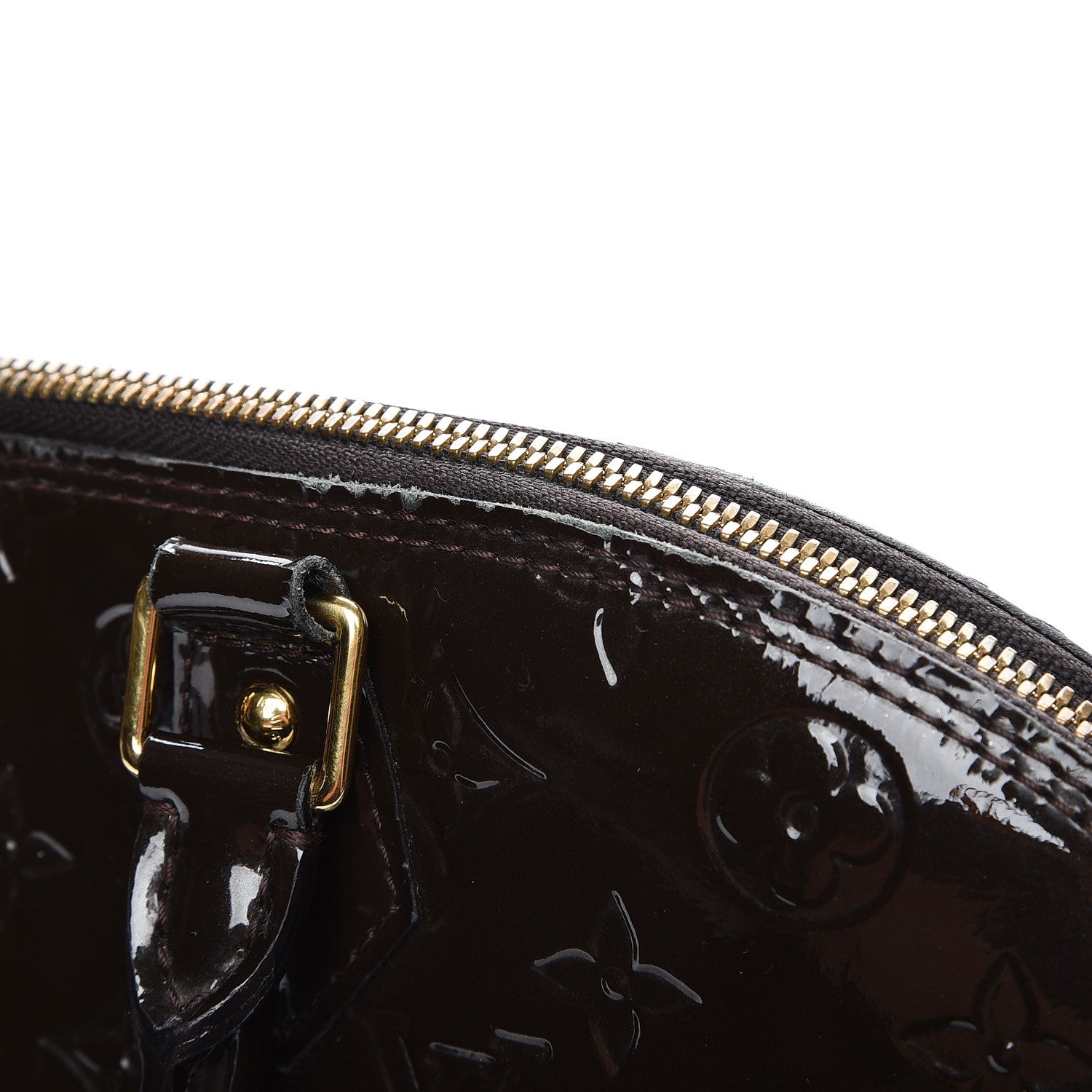 Louis Vuitton Vernis Alma GM Amarante 8 of 20