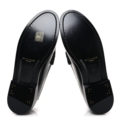 Saint Laurent Magnum Lux Calfskin Le Loafer 15 Moccasins 36 Black 7 of 11