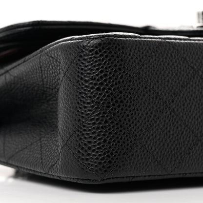 Chanel Caviar Quilted Small Double Flap Black 9 of 11
