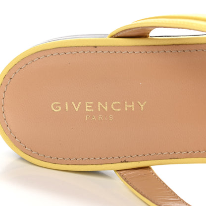 Givenchy Calfksin Elba Thong Sandals 39 Pale Yellow 7 of 9