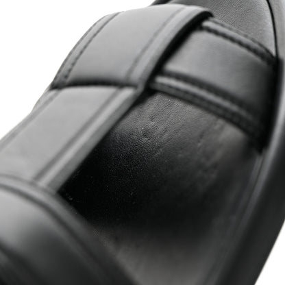 Christian Dior Lambskin Dior Ocean Flat Slingback Sandals 36 Black 9 of 11