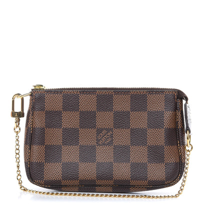 Louis Vuitton Damier Ebene Mini Pochette Accessories 1 of 7