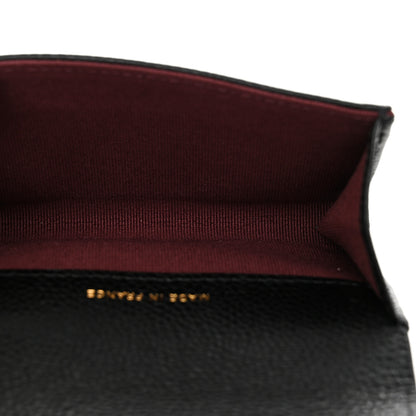 Chanel Caviar Quilted Flap Card Holder Wallet Black 5 of 9