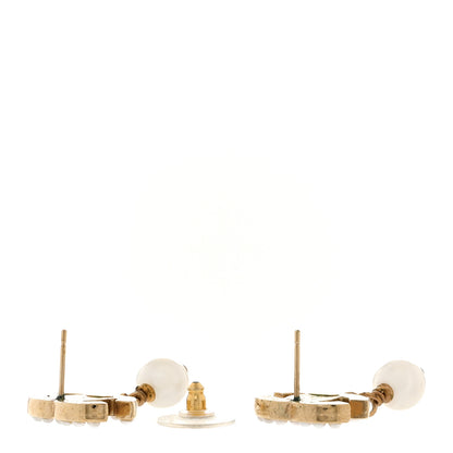Chanel Pearl CC Drop Earring Gold 4 of 7