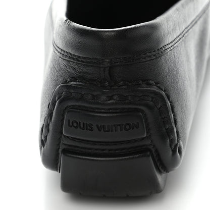 Louis Vuitton Calfskin Lombok Mocassin Loafers 36 Black 8 of 12