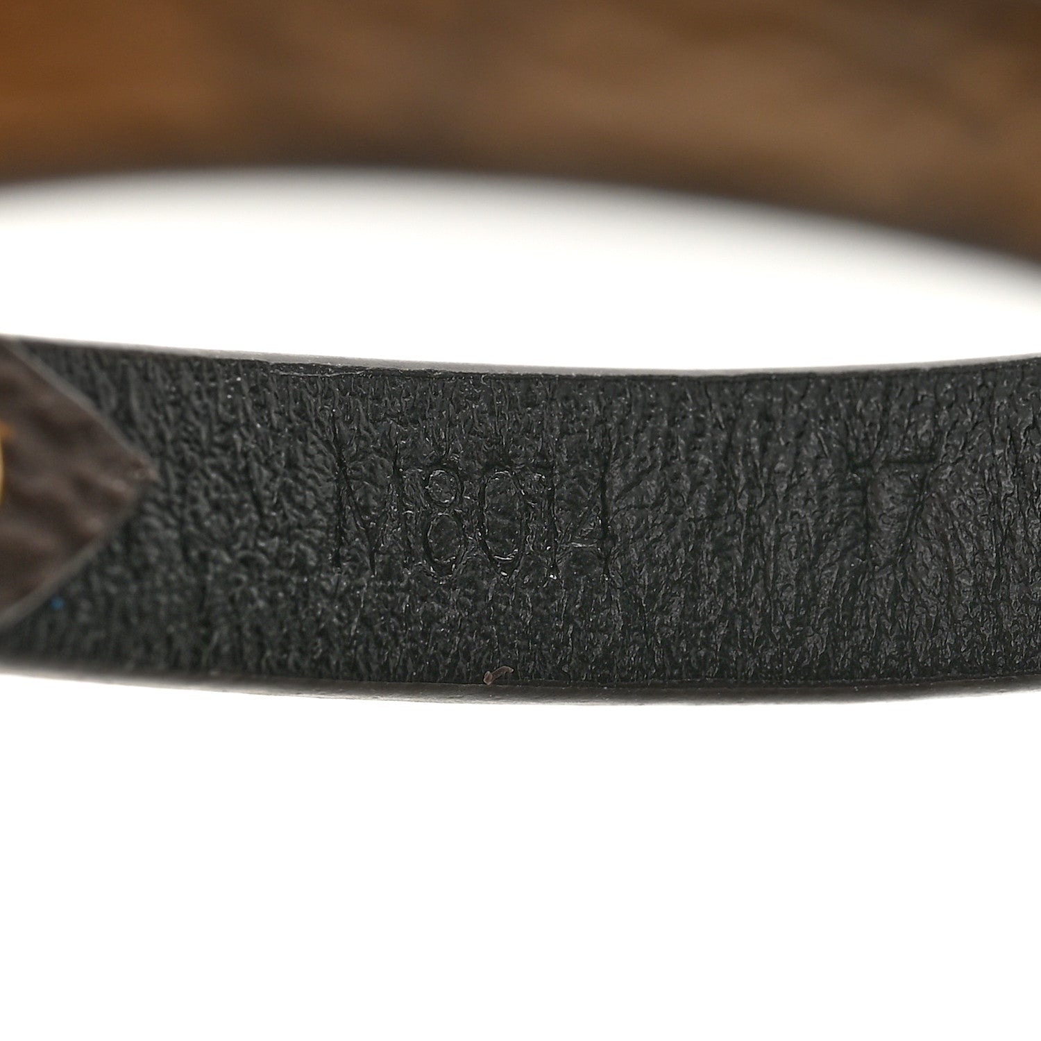 Louis Vuitton Reverse Monogram Dauphine Double Tour Bracelet 17 5 of 5