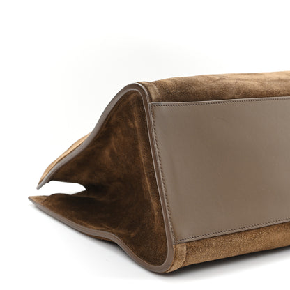 Phoebe Philo Suede Medium Kit Cabas Khaki 8 of 10
