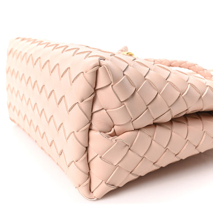Bottega Veneta Nappa Intrecciato Small Andiamo Shoulder Bag Lotus 8 of 8