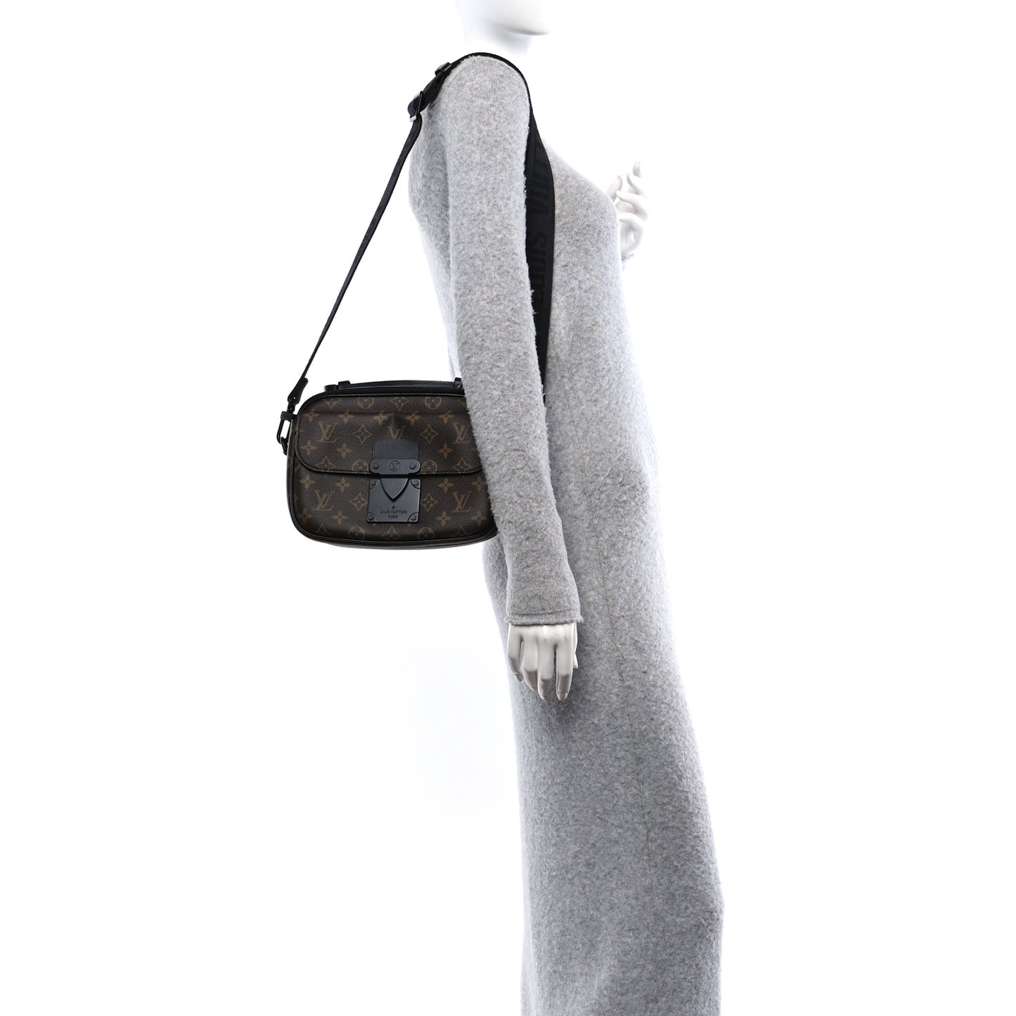 Monogram Macassar S Lock Messenger