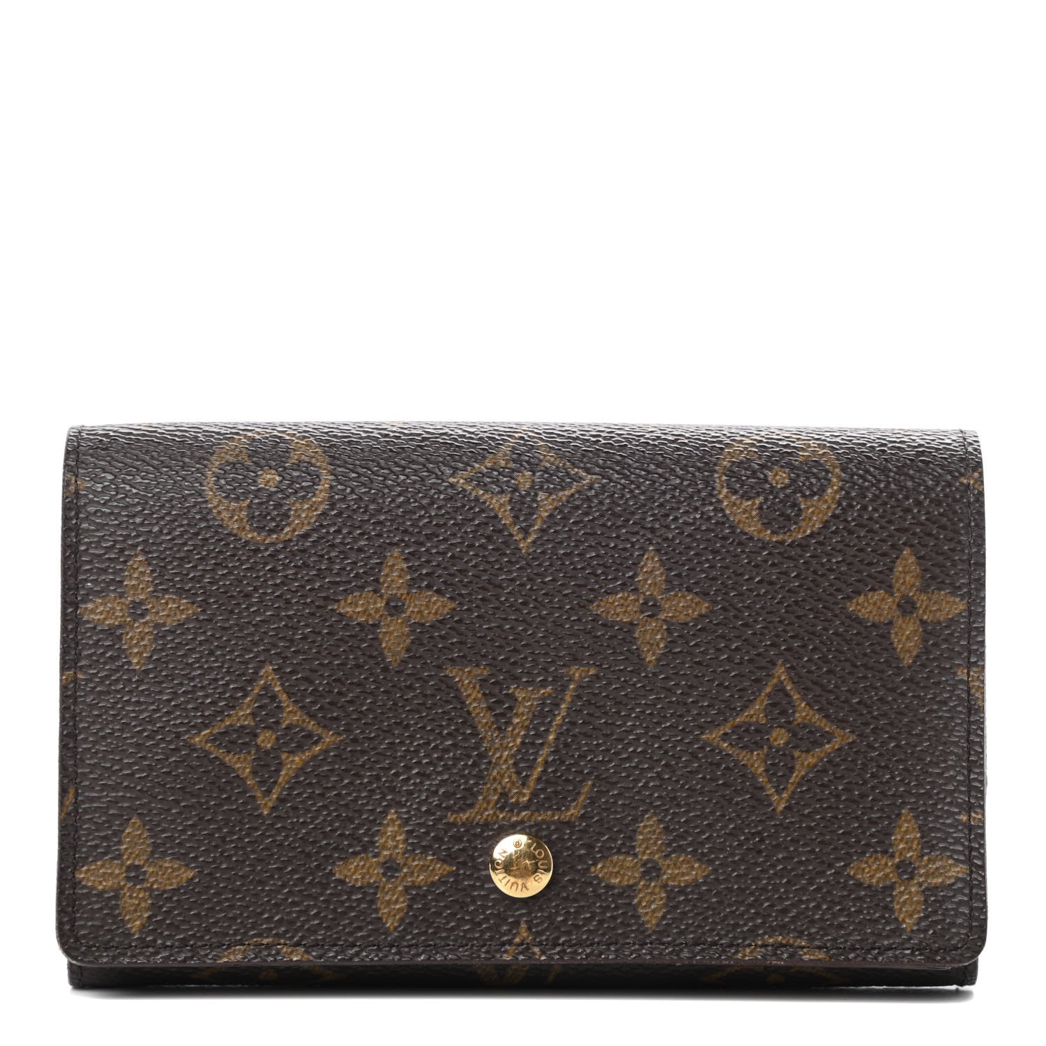Louis Vuitton Monogram Porte-Monnaie Billets Tresor Wallet 1 of 12