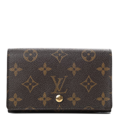 Louis Vuitton Monogram Porte-Monnaie Billets Tresor Wallet 1 of 12