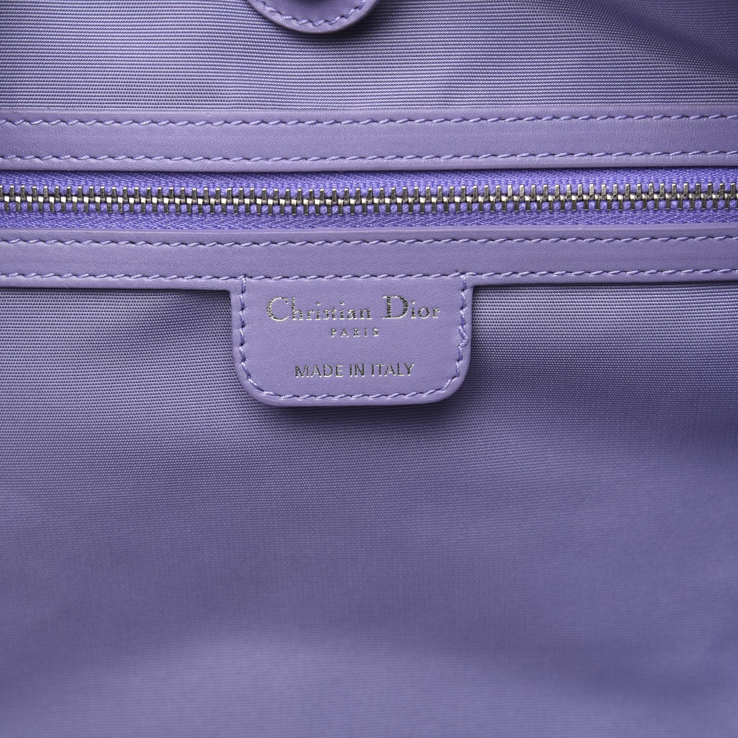 Coated Canvas Cannage Small Panarea Tote Lilac