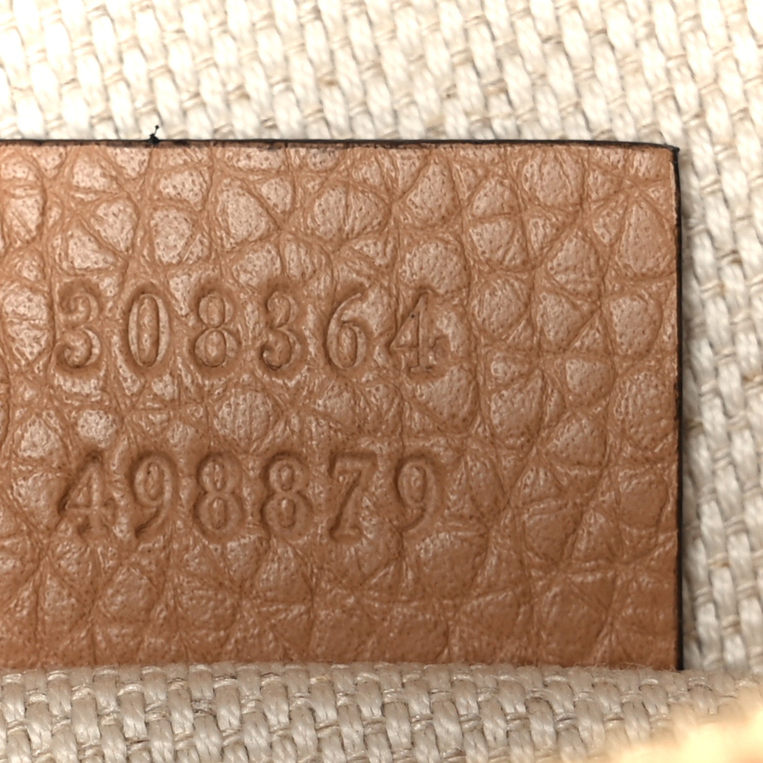 Gucci Pebbled Calfskin Small Soho Disco Bag Camelia 7 of 11