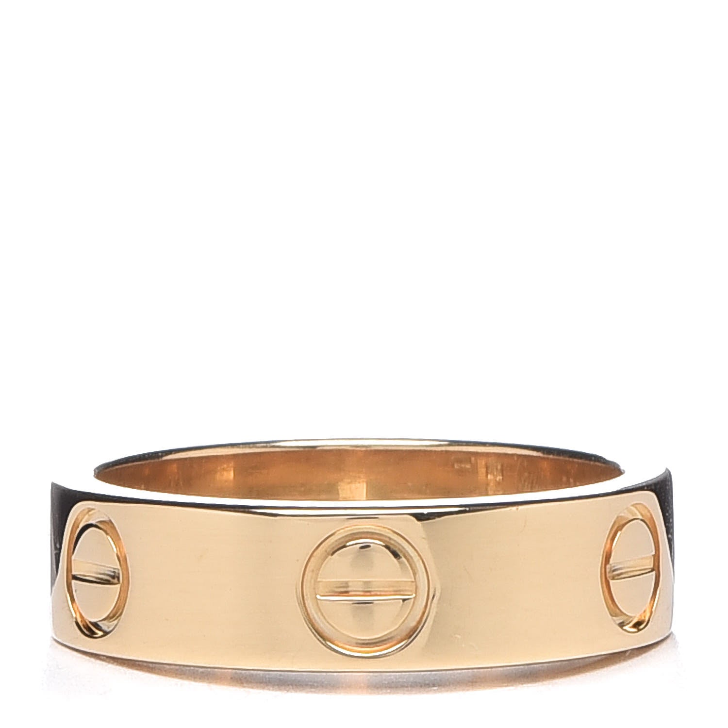 Cartier 18K Yellow Gold 5.5mm LOVE Ring 53 6.25 1 of 6