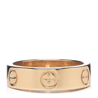 Cartier 18K Yellow Gold 5.5mm LOVE Ring 53 6.25 1 of 6