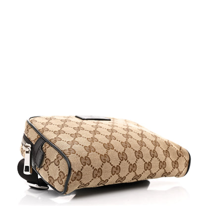 Gucci Monogram Belt Bag Dark Brown 4 of 10