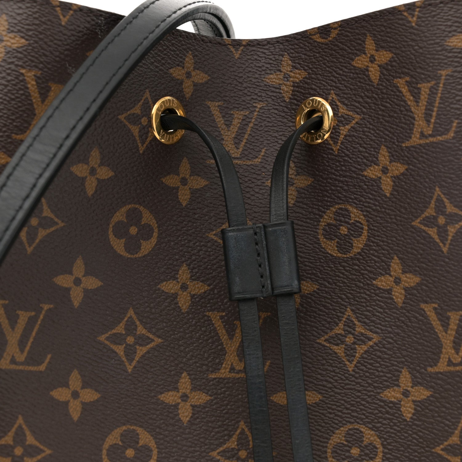 Louis Vuitton Monogram Neonoe MM Black 7 of 12
