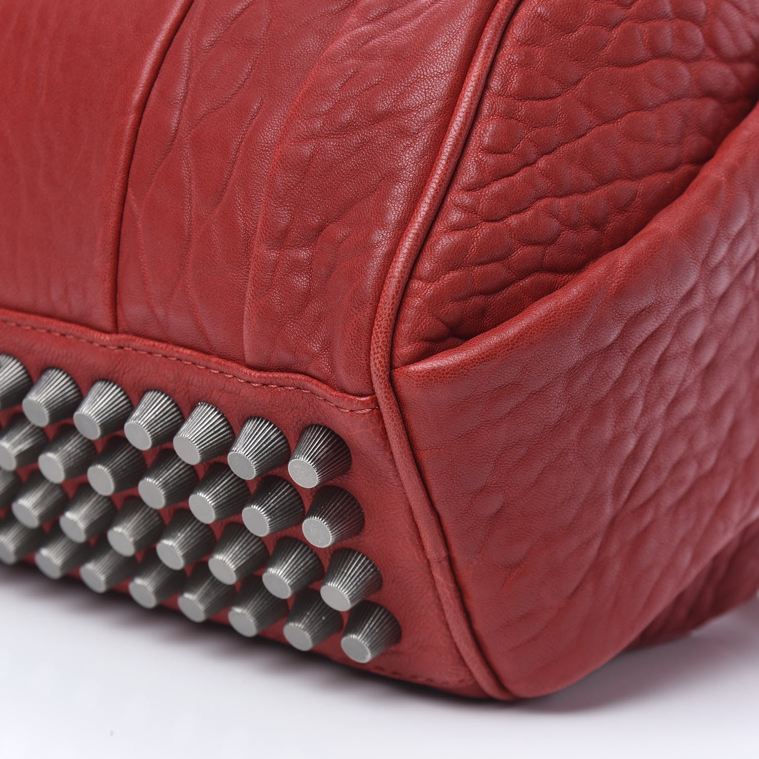 Alexander Wang Pebbled Lambskin Rockie Cayenne Gunmetal Hardware 8 of 9